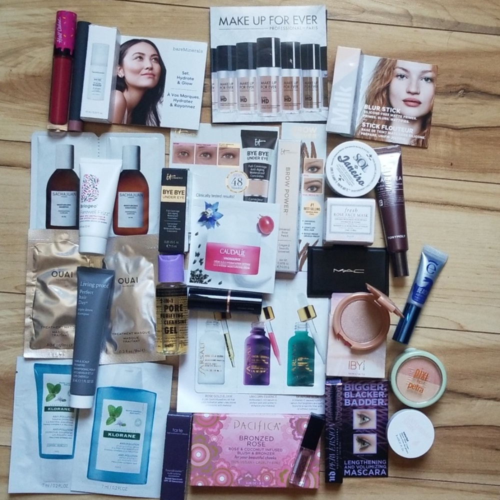 NWT 20+ Sephora and Ipsy beauty box samples